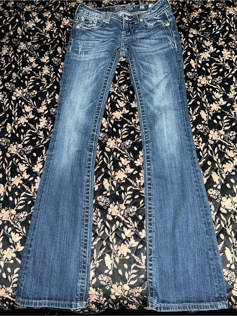 Miss Me Blue Boot Cut Jeans